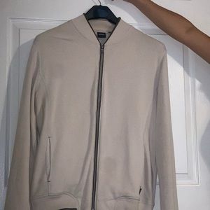 HUGO BOSS ZIP UP SWEATER